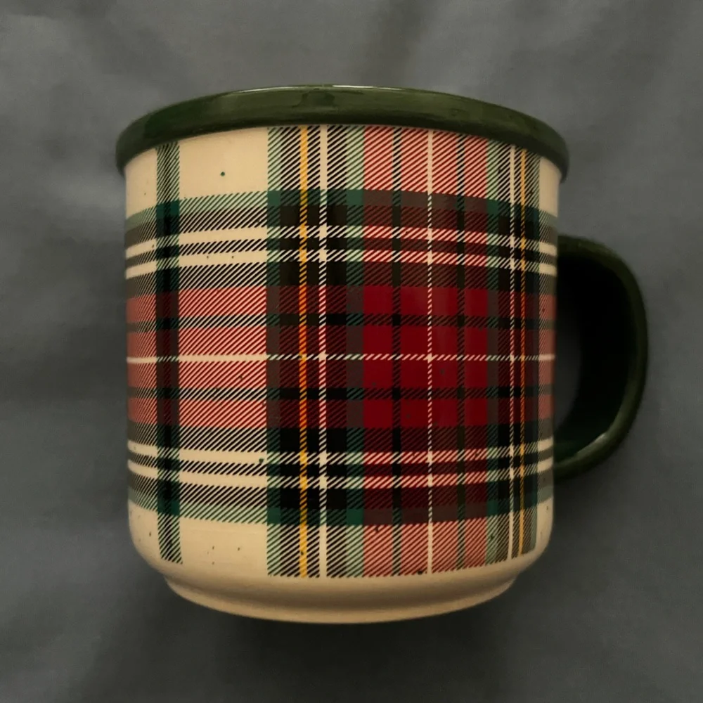 New Red & Green Plaid Coffee Mug
Dishwasher & Microwave Safe - Picture 2 of 3